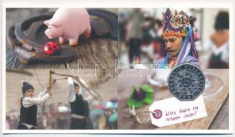 Ausztria 2013. 5E Ag "Újév" karton dísztokban, tanúsítvánnyal T:PP
Austria 2013. 5 Euro A...