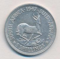 Dél-Afrika 1947. 5Sh Ag "VI. György" T:2
South Africa 1947. 5 Shilling Ag "George VI...