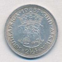 Dél-Afrika 1957. 2 1/2Sh Ag "II. Erzsébet" T:2
South Africa 1957. 2 1/2 Shilling Ag &quot...
