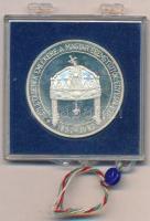 Kelemen Kristóf (1922-) 1987. "MÉE / Erzsébet királyné születésének emlékére" Ag emlékérem...