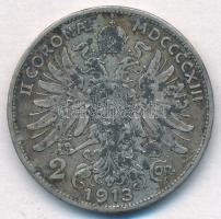 Ausztria 1913. 2K Ag "Ferenc József" T:2,2- patina
Austria 1913. 2 Corona Ag "Franz ...