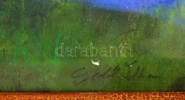 Gedő jelzéssel: Nyári szélben. Pasztell, papír, üvegezett keretben, 41×57 cm