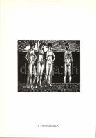 1962 12 magyar metszet 20x15cm, 500 sorszámozott példányban készült ajándék mappa benne Gross Arnold...