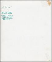 cca 1970 Krisch Béla (?-?) kecskeméti fotóművész 3 db vintage alkotása, pecséttel jelzett, 24x13,5 c...