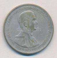 1930. 5P Ag "Horthy jobbra" T:2-,3 Adamo P8