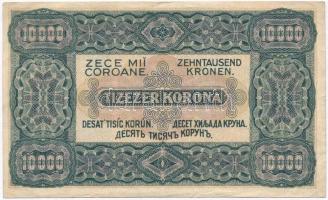 1923. 10.000K "Magyar Pénzjegynyomda Rt. Budapest" T:III szép papír