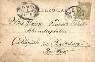 1904 Pozsony, Pressburg, Bratislava; Magyar király csendőr tanosztály csoportképe / Gendarme school ...