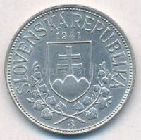 Szlovákia 1941. 20K Ag "Cirill és Metód" T:2 
Slovakia 1941. 20 Korun Ag "St. Kyrill...