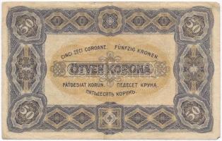 1920. 50K "Orell Füssli Zürich" nyomdahely jelöléssel T:III szép papír