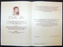 Vén Zoltán (1941- ) Biblia Pauperum, számozott, szignált rézkarc merített papíron (EA VI/XV. jelzéss...