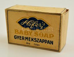 Höfer's gyermekszappan papír doboz, 10×7×4 cm