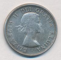 Kanada 1962. 50c Ag II. Erzsébet T:2,2-  Canada 1962. 50 Cents Ag Elizabeth II C:XF,VF