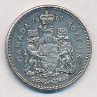 Kanada 1962. 50c Ag "II. Erzsébet" T:2,2- 
Canada 1962. 50 Cents Ag "Elizabeth II&qu...