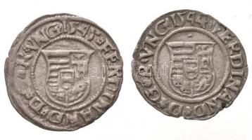 1544K-B Denár Ag (0,48g) + 1545K-B Denár Ag "I. Ferdinánd" (0,47g) T:1-,2
Hungary 1544K-B...