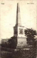Piski, Simeria; Bem szobor, emlékoszlop / monument, statue (EK)