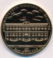 DN "Történelmi aranypénzek - XII. Kelemen pápa 1737" aranyozott Cu-Zn utánveret "COPY...