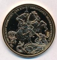 DN "Történelmi aranypénzek - Otto von Bismarck 10 dukát" aranyozott Cu-Zn utánveret "...