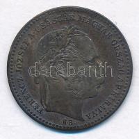 1869KB 20kr Ag "Magyar Királyi Váltó Pénz" T:3 patina
Adamo M10.1