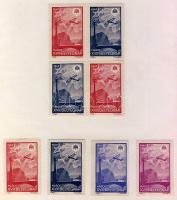 48db magyar bélyegkiállítás+egyéb kiállítási levélzáró+2 levélzáró kisív