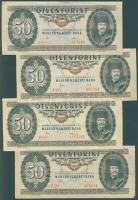 50Ft 1980, 1983, 1986. (2x) T:II Összesen 4db