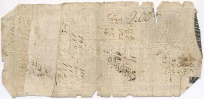 Franciaország / Rouen 1797-1803. 20Fr "annulé (érvénytelen)" felülbélyegzéssel T:IV 
Fran...