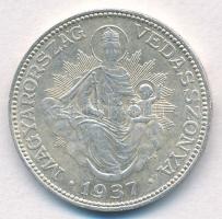 1937. 2P Ag Madonna T:2,2- Adamo P7