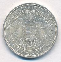 1937. 2P Ag "Madonna" T:2,2- Adamo P7