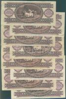 100Ft 1975. (2x), 1980., 1984. (3x), 1992. (2x) T:II,III Összesen 8db