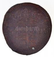 1705. X Poltura Cu "II. Rákóczi Ferenc" (7,15g) T:2-
Hungary 1705. X Poltura Cu "Fra...