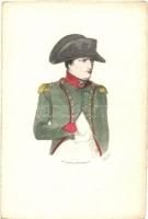 Napoleon - 12 pre-1945 graphic art postcards series