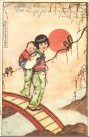 23 db RÉGI ázsiai városképes és motívumlap, vegyes minőség / 23 pre-1945 Asian town-view and motive ...