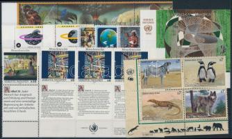 1992-1993 15 klf bélyeg + 2 klf hármascsík, 1992-1993 15 stamps + 2 stripes of 3