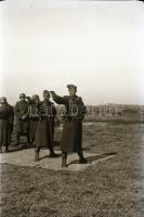 cca 1940-1945 Katonai témájú fotónegatívok: életképek, stb., összesen 28 db