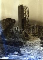 cca 1937 Magas-Tátra, 12 db fotónegatív, papírtokban