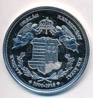 DN "Magyarország Keresztény Királyai / II. Jagelló Lajos 1516-1526" Ag emlékérem (20g/0.33...