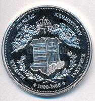 DN "Magyarország Keresztény Királyai / I. Ferenc József 1848-1916" Ag emlékérem (20g/0.333...