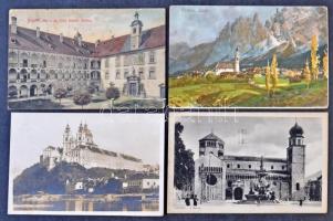 73 db RÉGI külföldi városképes lap, sok Berlin, vegyes minőség / 73 pre-1945 European and American town-view postcards with many Berlin, mixed quality