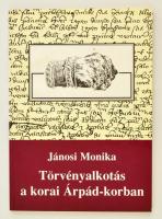 Jánosi Monika: Törvényalkotás a korai Árpád-korban. Szeged, 1996, Szegedi Középkorász Műhely. Papírkötésben, jó állapotban.