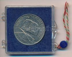 1980. 100Ft "Szovjet-magyar közös űrrepülés" eredeti, plombált, sérült MNB plasztiktokban ...