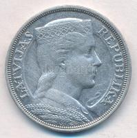 Lettország 1931. 5L Ag T:2
Latvia 1931. 5 Lati Ag C:XF
Krause KM# 9