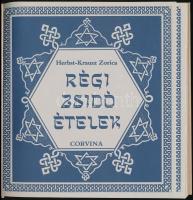 Herbst-Krausz Zorica: Régi zsidó ételek.Bp., 1988, Corvina. Kartonált papírkötésben, jó állapotban
