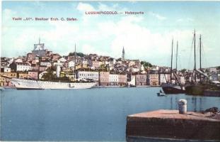 Yacht Ul at the port of Mali Losinj (Lussinpiccolo), owned by Archduke Charles Stephen of Austria