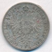 Ausztria 1879. 1Fl Ag "Ferenc József" T:2 patina 
Austria 1879. 1 Florin Ag "Franz J...