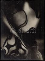 cca 1975 A kortárs magyar fotográfia avantgard korszakából 3 db feliratozott, vintage fotóművészeti ...