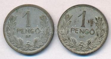 1926-1938. 1P Ag (2x) T:2-3 patina