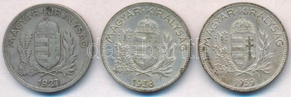 1927-1939. 1P Ag (3xklf) T:2,2-