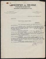 1940-1941 Hidas Károly mérnök, építési vállalkozónak szóló levelek, számlák, többségében fejléces pa...