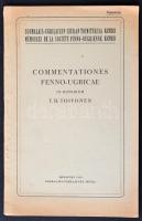 cca 1930-1960 Korompay Bertalan (1908-1995): etnológus részére megküldött nagyrészt folklór és finnu...