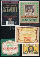 Kis okmány tétel: villamos- és buszjegyek, Népstadion belépőjegy + italcímkék