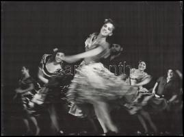 cca 1982 Magyar Alfréd 2 db feliratozott vintage fotóművészeti alkotása, 29x39 cm és 27x40 cm